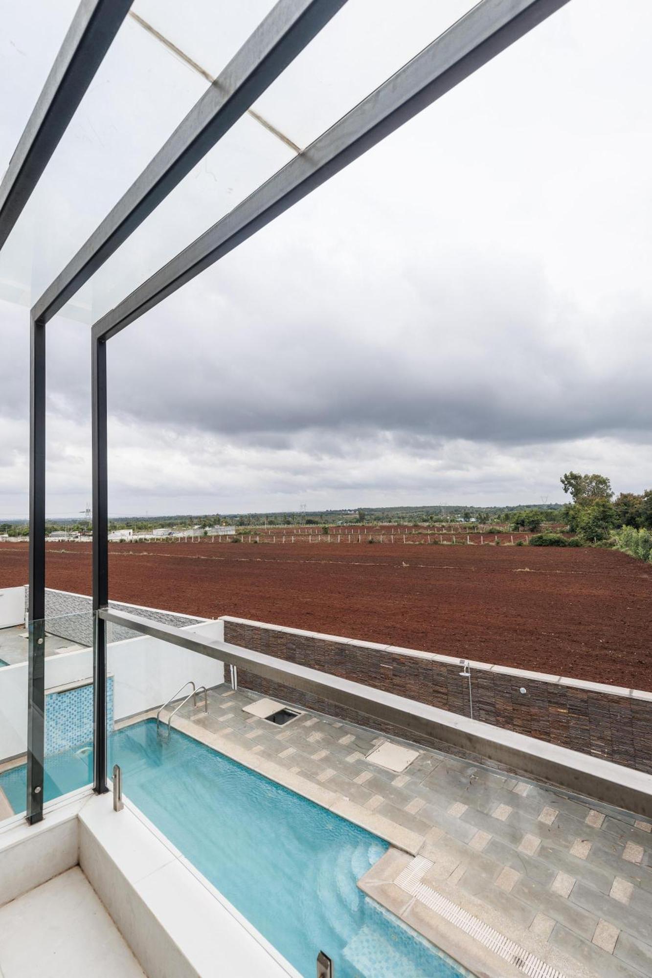 Celestial Sapphire Villa Pvt Pool Veg Food 4Bhk Dod Ballāpur Exterior foto