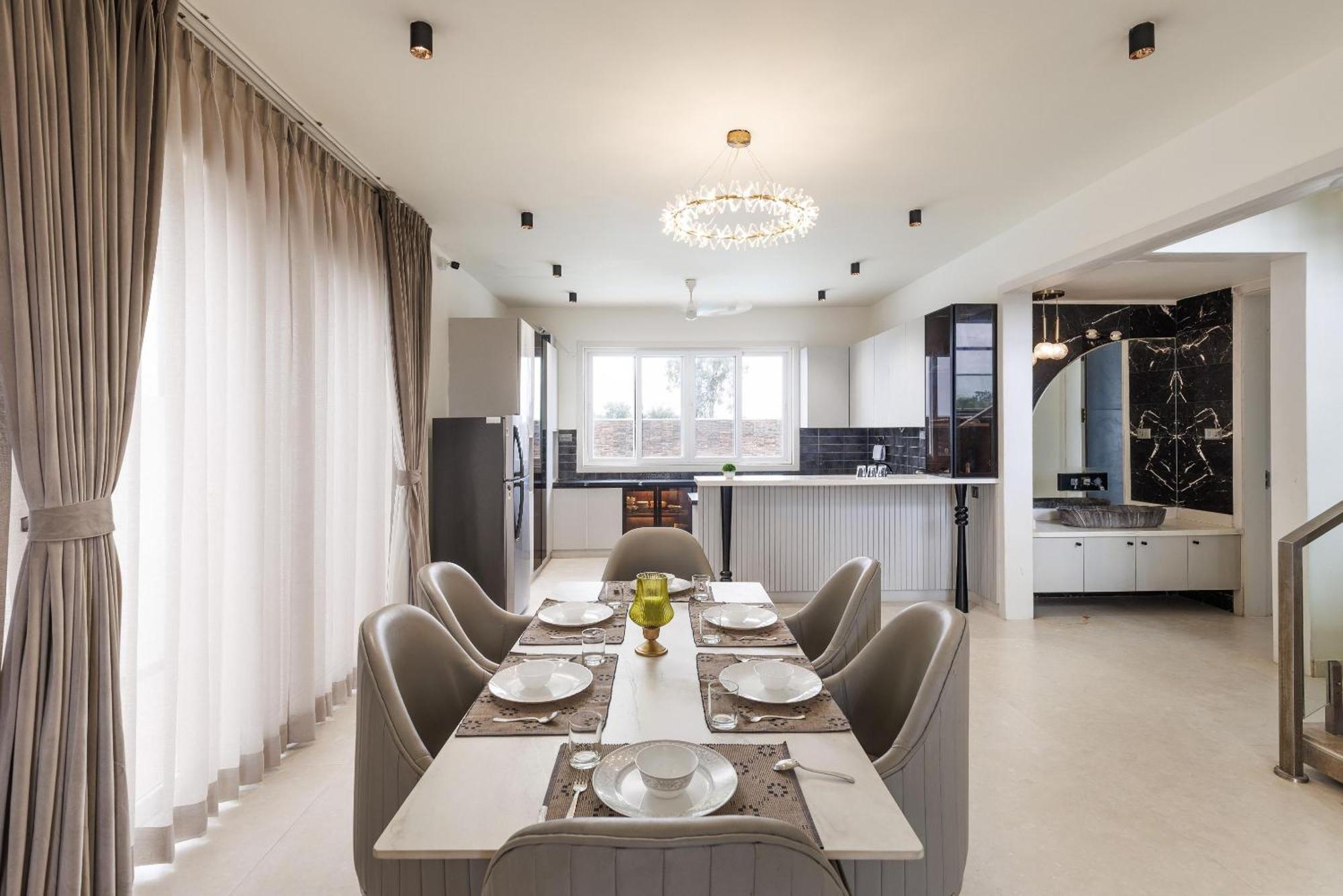 Celestial Sapphire Villa Pvt Pool Veg Food 4Bhk Dod Ballāpur Exterior foto